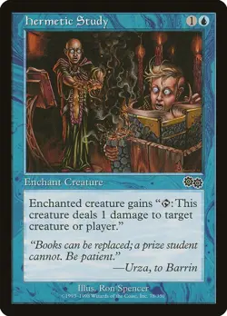 MP - Hermetic Study [USG - 78] Urza's Saga - Image 1