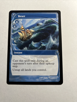 Reset (Future Sight) - Mystery Booster 2 MTG Plus Bonus Card!!! - Image 1