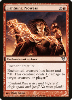Lightning Prowess #145 (LP) Avacyn Restored AVR Magic MTG - Image 1