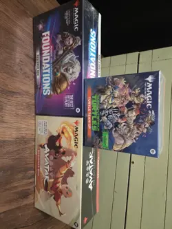 Magic The Gathering Beginner Bundle x4 TMNT Team Up, Beginner Boxes, Sealed - Image 4
