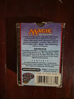 Magic The Gathering - Torment Sacrilege Deck, Vintage 2002 - Image 2