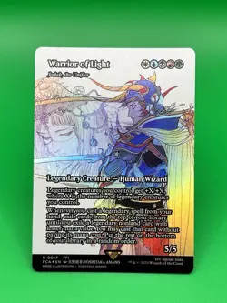 Warrior of Light Jodah the Unifier Showcase Final Fantasy: Through the Ages Foil - Image 1