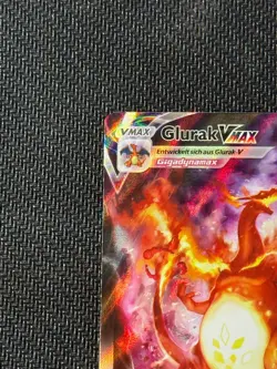 Pokemon Glurak VMAX Pokemon SWSH261 Black Star Promo Glurak Deutsch Karte NM - Image 3