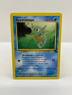 Carte Pokemon™ (FR) — Hypotrempe (49/62) — Set de base — ©1999 - Image 1