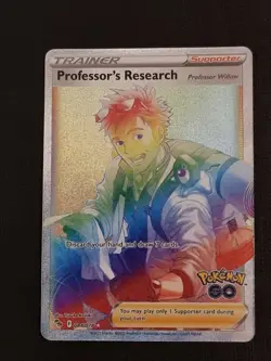 084/078 Professor's Research. Pokemon TCG: Pokemon GO. Free Aus Tracked Shipping - Image 1
