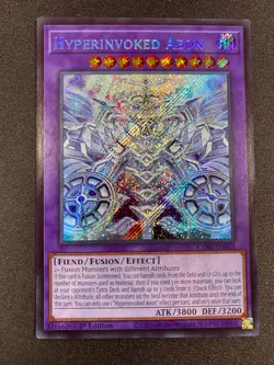 Hyperinvoked Aeon CORI-EN033 Secret Rare 1st Edition Near Mint Yugioh - Image 1