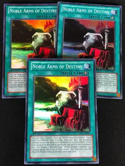 YUGIOH NOBLE ARMS OF DESTINY LTGY-EN087 1ST SUPER X3 (LP) - Image 1