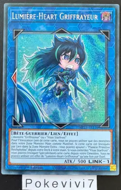 Carte YU-GI-OH! LUMIERE-HEART GRIFFRAYEUR MP23-FR136 Secret Rare NEUF - Image 1