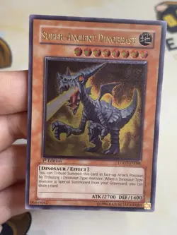 LODT-EN088 Super-Ancient Dinobeast Ultimate Rare 1st Edition YuGiOh! NM EURO - Image 2