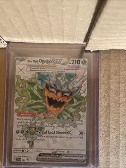 Pokemon TCG Teal Mask Ogerpon SVP 166 Promo Holo Black Star - Image 1