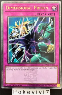 Carte YU-GI-OH! DIMENSIONAL PRISON RA04-EN132 QCSR NEUF - Image 1