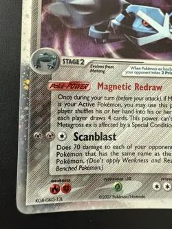 Pokemon TCG EX Power Keepers Metagross-EX - 95/108 - Rare Holo NM - Image 5