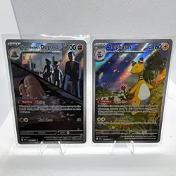Nintendo Pokemon TCG 2-Card Holo Lot Dugtrio 239/217 & Ampharos 050/196 - Image 1
