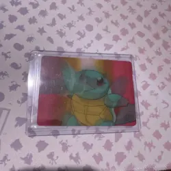 1998 Pokemon Video Pioneer Lenticular Squirtle Viz Promo Card Pika-0023D/DVD - Image 1