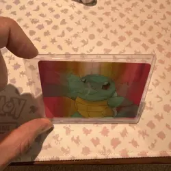 1998 Pokemon Video Pioneer Lenticular Squirtle Viz Promo Card Pika-0023D/DVD - Image 4