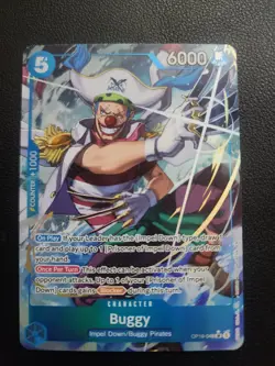 Buggy (Alternate Art) OP16-048 The Time of Battle One Piece Card Game - Image 1