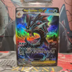 Mega Gyarados Custom Made Pokemon Card ACG Kawaii Holofoil. Only 1 available - Image 1