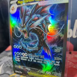 Mega Gyarados Custom Made Pokemon Card ACG Kawaii Holofoil. Only 1 available - Image 3