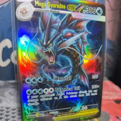 Mega Gyarados Custom Made Pokemon Card ACG Kawaii Holofoil. Only 1 available - Image 4