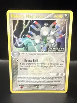 Pokemon TCG Holon's Magneton 22/113 REVERSE Holo EX Delta Species - Image 1