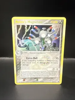 Pokemon TCG Holon's Magneton 22/113 REVERSE Holo EX Delta Species - Image 3