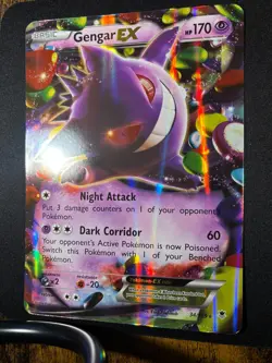 Pokemon TCG Gengar EX 34/119 Jumbo Promo Card 2014 Oversized Jumbo NM RARE! - Image 1