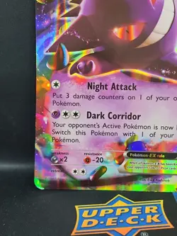 JUMBO Gengar EX 34/119 XY Phantom Forces Pokemon Card - Oversized Holo NM/EX - Image 5