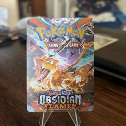 Obsidian Flames Charizard Trainer Tips Card - Image 2