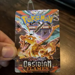 Obsidian Flames Charizard Trainer Tips Card - Image 4