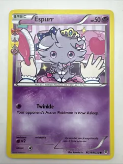 Espurr RC14/RC32 Generations Pokemon Card Radiant Collection - Image 1