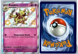 Pokemon Card - Kadabra Paldean Fates 149/091 Shiny Rare Holo Near Mint - Image 3