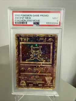 PSA 9 Ancient Mew (Promo) Pokemon 2000 Movie Holo Pokemon - Image 1