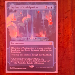 Wizards of the Coast MTG Leyline of Anticipation 0023 M11 Rare Foil Blue ENG - Image 1