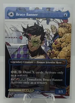 MtG MSH -Bruce Banner -Borderless -M0331 NonFoil NM! 👀 - Image 1