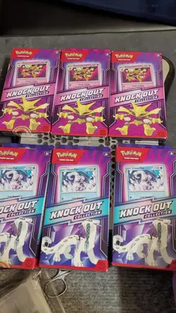 Pokemon Knockout Collection Alakazam & Chien-Pao 2025 Sealed Box Lot of 6 - Image 2