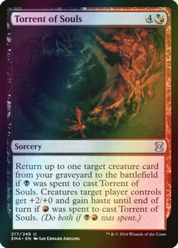 MTG Torrent of Souls Foil ** Eternal Masters ** English (NM) - Image 1