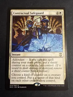 Contractual Safeguard Commander Streets of New Capenna Magic the Gathering LP - Image 1