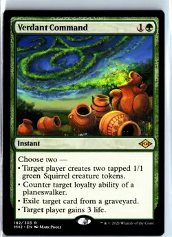 Verdant Command (182) - Normal - Modern Horizons 2 (MH2) - NM - Image 1