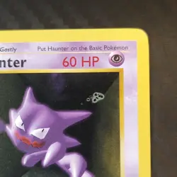 Pokemon Haunter shadowless Base Set error "ghost hickey" 29/102 - Image 2