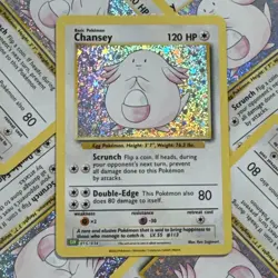 x1 Chansey 015/034 Holo Classic Collection CLV Promo 2023 Pokemon Card - Image 1