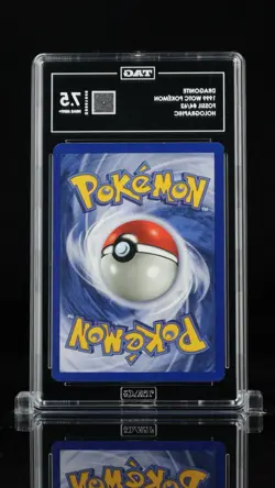Pokemon Dragonite WOTC 1999 Holo 4/62 TAG 7.5 - Image 2