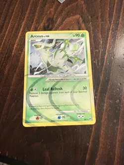 Pokemon Arceus AR2 2009 Holo Rare Platinum Arceus LP - Image 1