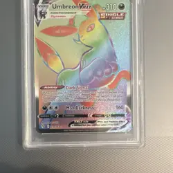 Pokemon TCG Umbreon VMAX 214/203 Evolving Skies Secret Rare Holo PSA 9 - Image 3