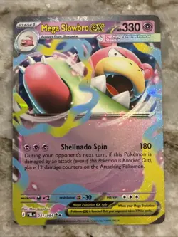 Mega Slowbro ex 031/084 Double Rare Pokemon Pitch Black - English NM - Image 1