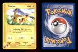 Pikachu 124/165 C Expedition Base Set Pokemon HP Nishida - Image 1