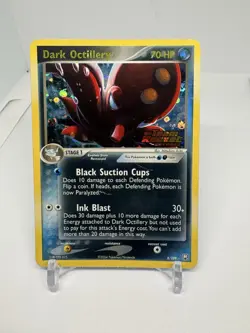 Dark Octillery EX Team Rocket Returns #8/109 Reverse Holo 2004 Stamped Pokemon - Image 1