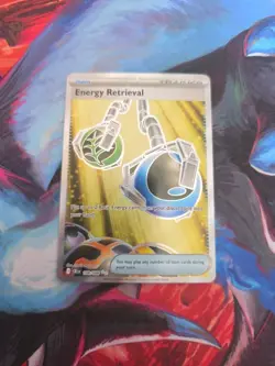 Pokemon TCG Energy Retrieval 108/086 Full Art Chaos Rising Pack Fresh Mint - Image 1