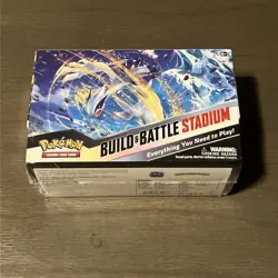Pokemon Silver Tempest Build and Battle Stadium Factory Sealed 12 Booster Packs - Image 1