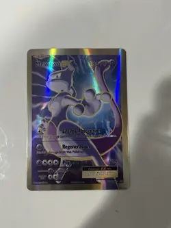 Pokemon Mewtwo EX (Full Art) 103/108 Evolutions Holo NM - Image 1