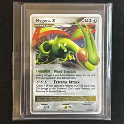 Pokemon TCG - Flygon LV.X 105/111 Platinum Rising Rivals Ultra Holo Rare - Image 1